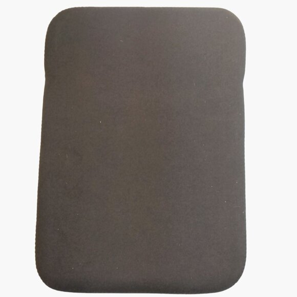 Black Neoprene Tablet Sleeve Blue Trim 10 x 7 in - Picture 2 of 3